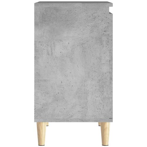 Underskab til håndvask 58x33x60 cm konstrueret træ betongrå