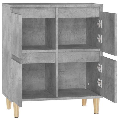 Skænk 60x35x70 cm konstrueret træ betongrå