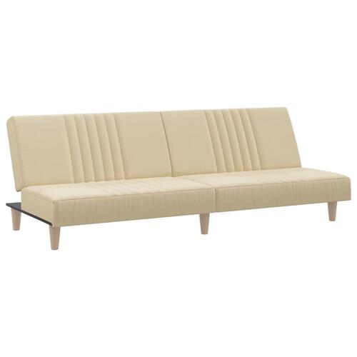 Sovesofa stof cremefarvet