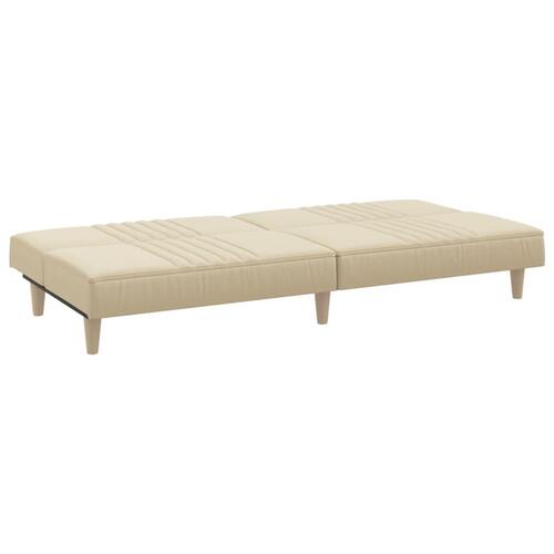 Sovesofa stof cremefarvet