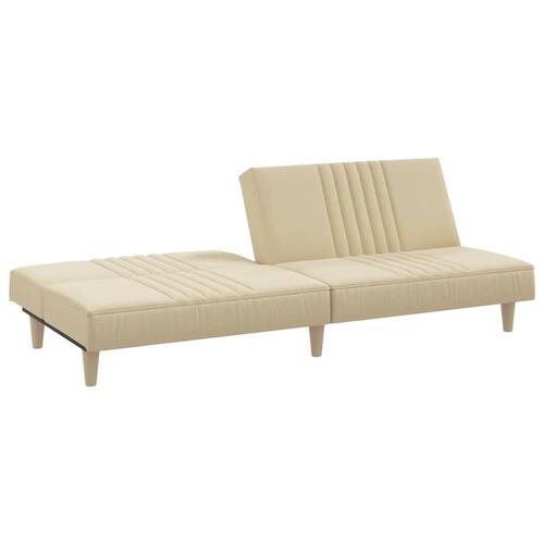 Sovesofa stof cremefarvet