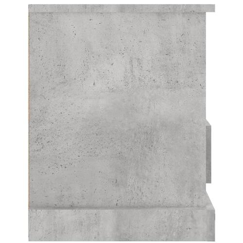 Tv-bord 93x35,5x45 cm konstrueret træ betongrå