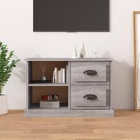 Tv-bord 73x35,5x47,5 cm konstrueret træ grå sonoma-eg