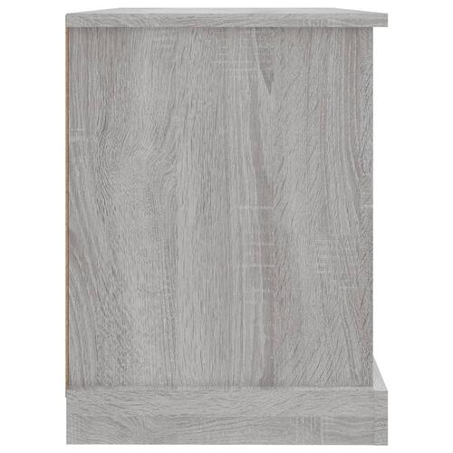 Tv-bord 73x35,5x47,5 cm konstrueret træ grå sonoma-eg