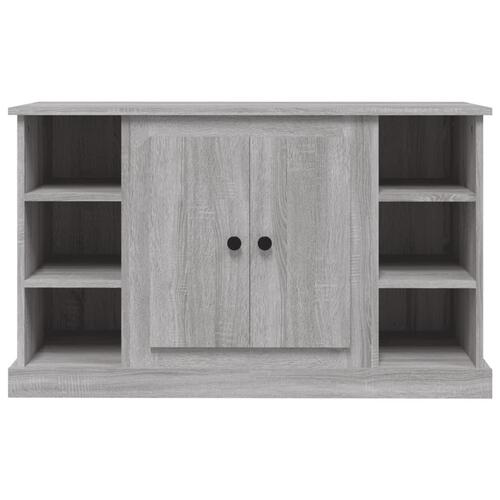 Skænk 100x35,5x60 cm konstrueret træ grå sonoma-eg