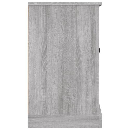 Skænk 100x35,5x60 cm konstrueret træ grå sonoma-eg