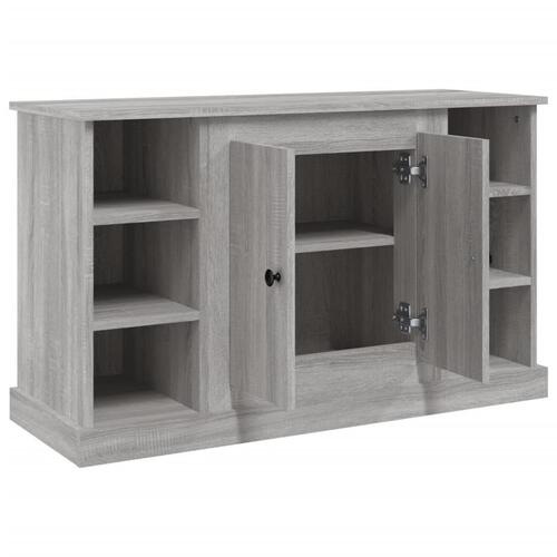 Skænk 100x35,5x60 cm konstrueret træ grå sonoma-eg