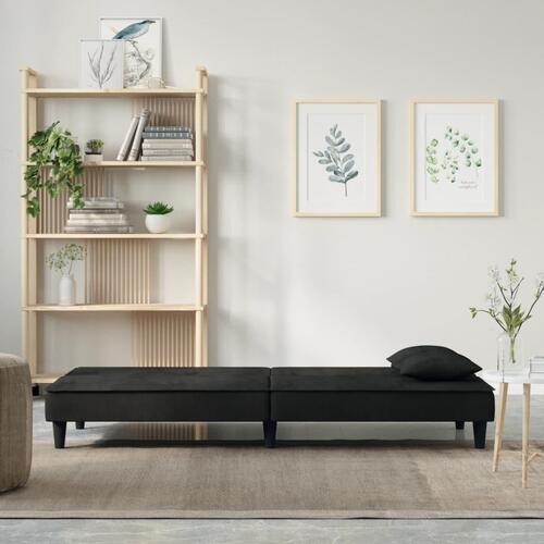 Sovesofa velour sort