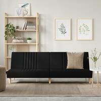 Sovesofa stof sort