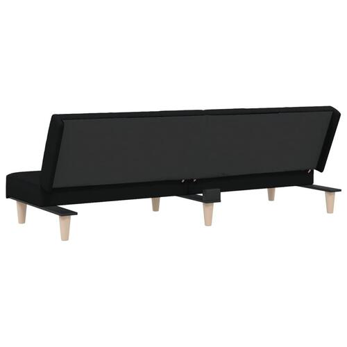 Sovesofa stof sort