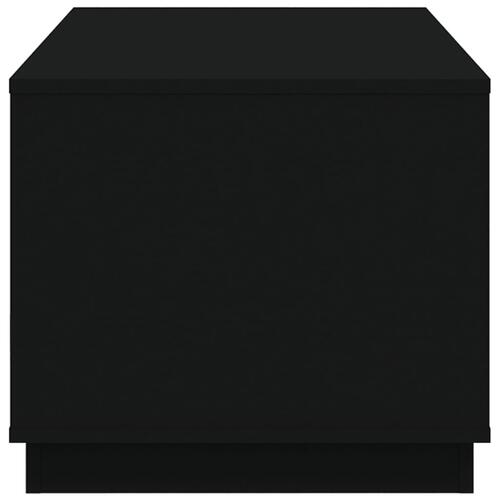 Sofabord 102x50x44 cm konstrueret træ sort