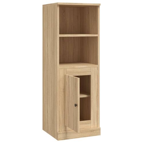 Skab 36x35,5x103,5 cm konstrueret træ sonoma-eg