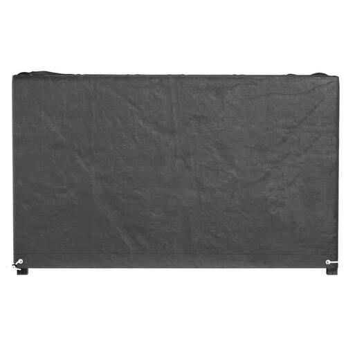 Havemøbelovertræk 2 stk. 170x94x70 cm 8 øjer rektangulært