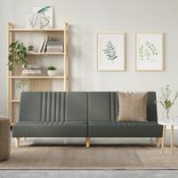 Sovesofa stof mørkegrå
