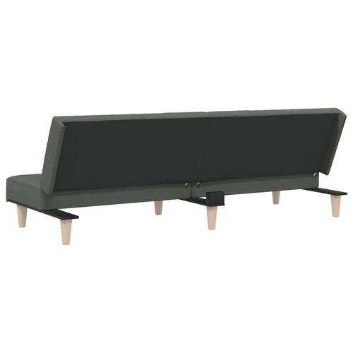 Sovesofa stof mørkegrå