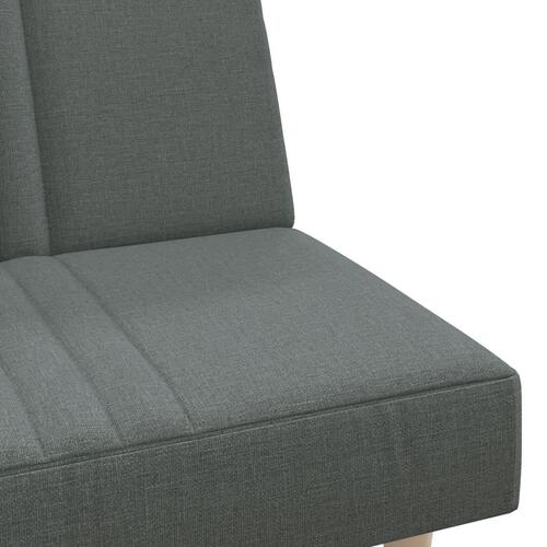 Sovesofa stof mørkegrå