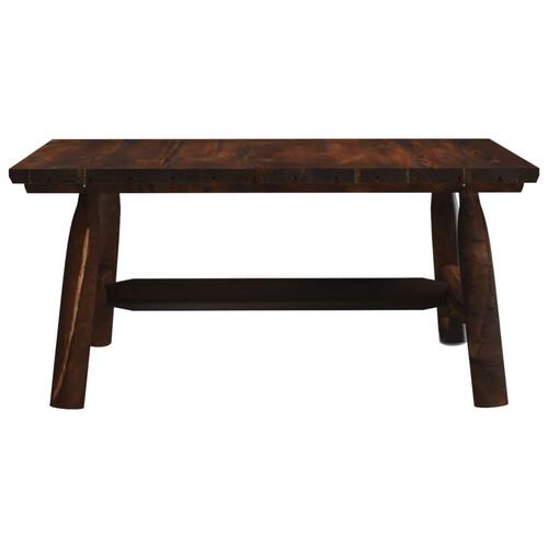 Sofabord 90x50x41 cm massivt grantræ