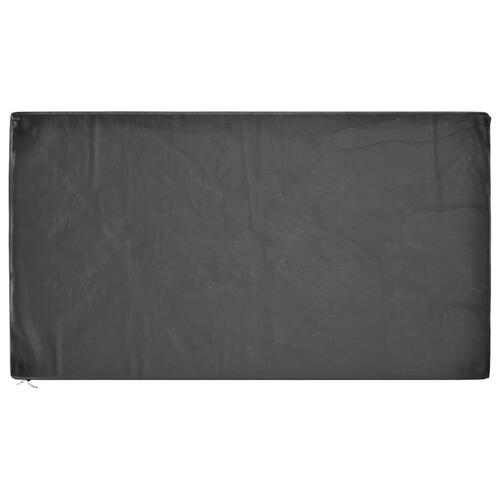 Havemøbelovertræk 2 stk. 125x70x35 cm 8 øjer rektangulært