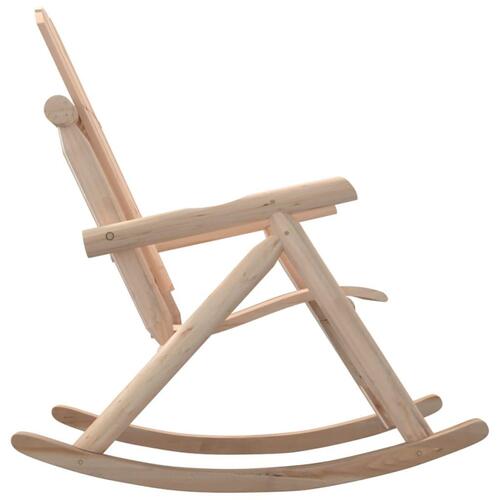 Gyngestol til haven 69x96x101 cm massivt grantræ