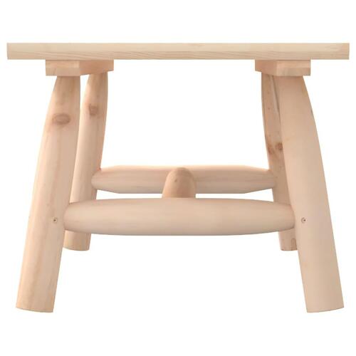 Sofabord 90x50x41 cm massivt grantræ