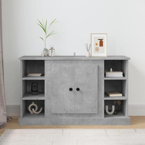 Skænk 100x35,5x60 cm konstrueret træ betongrå