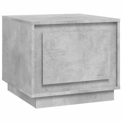 Sofabord 51x50x44 cm konstrueret træ betongrå