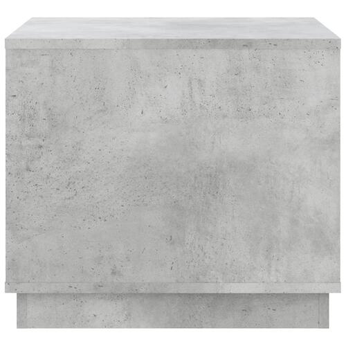 Sofabord 51x50x44 cm konstrueret træ betongrå