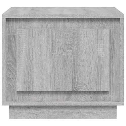 Sofabord 51x50x44 cm konstrueret træ grå sonoma-eg