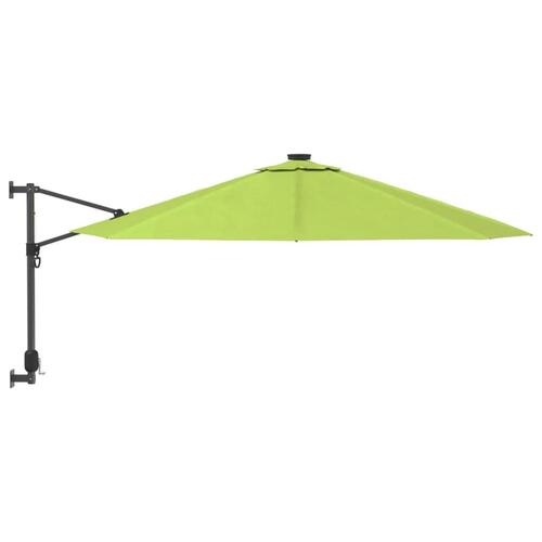 Væghængt parasol 290 cm æblegrøn
