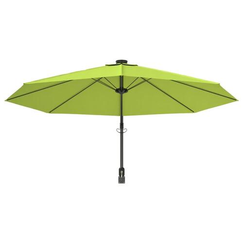 Væghængt parasol 290 cm æblegrøn