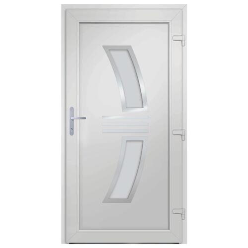 Hoveddør 98x200 cm PVC hvid
