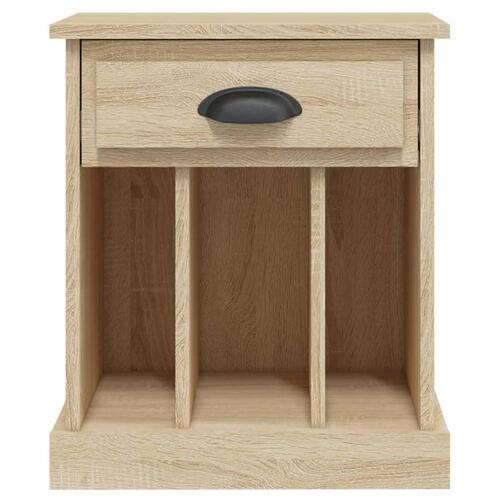 Sengebord 43x36x50 cm sonoma-eg