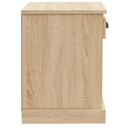 Sengebord 43x36x50 cm sonoma-eg