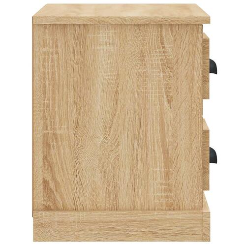 Sengebord 60x35,5x45 cm sonoma-eg