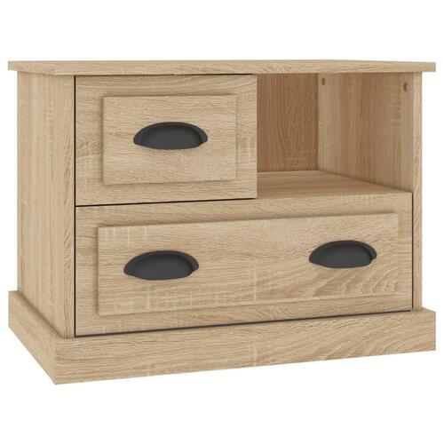 Sengebord 60x39x45 cm sonoma-eg