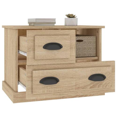Sengebord 60x39x45 cm sonoma-eg