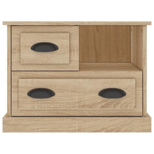 Sengebord 60x39x45 cm sonoma-eg
