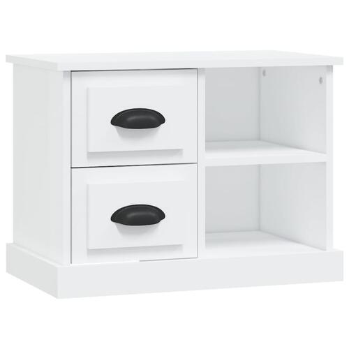 Sengebord 60x35,5x45 cm hvid
