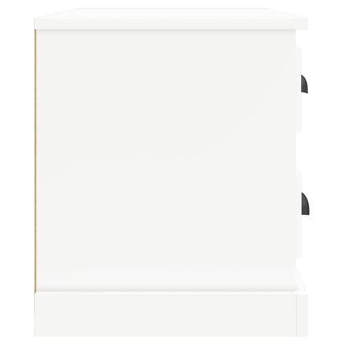 Sengebord 60x39x45 cm hvid