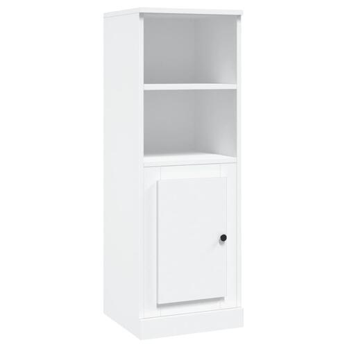 Skab 36x35,5x103,5 cm konstrueret træ hvid