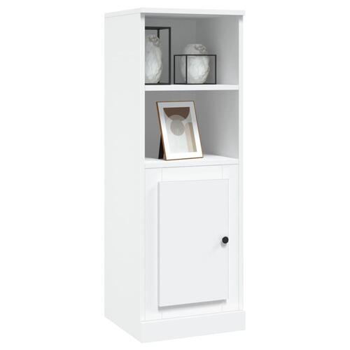 Skab 36x35,5x103,5 cm konstrueret træ hvid