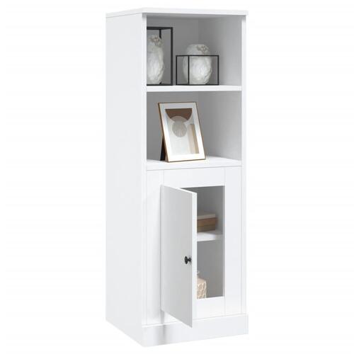 Skab 36x35,5x103,5 cm konstrueret træ hvid