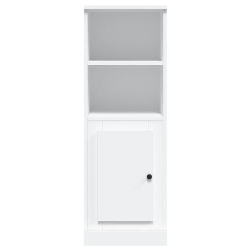 Skab 36x35,5x103,5 cm konstrueret træ hvid