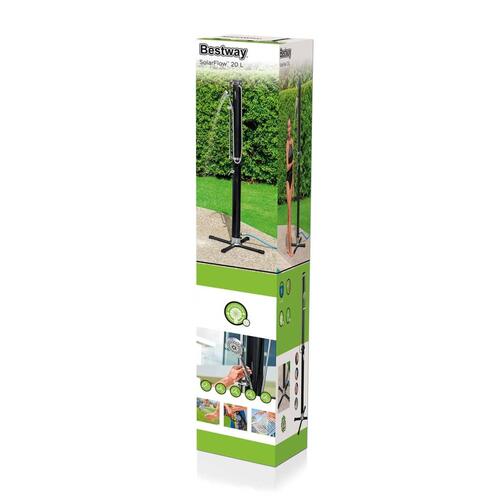 Bestway Solar Flow udendørs bruser 8 l sort