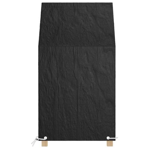 Overtræk til havestol 2 stk. 65x65x80/120 cm 8 øjer polyethylen
