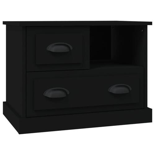 Sengebord 60x39x45 cm sort