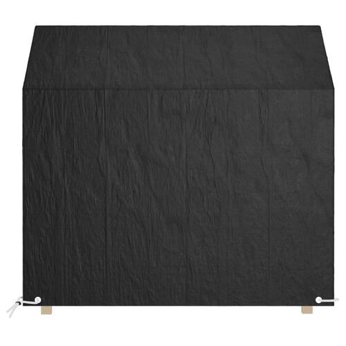 Overtræk til havebænk 2 stk. 130x70x70/88 cm 8 øjer polyethylen