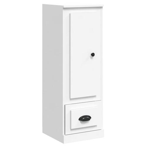 Skab 36x35,5x103,5 cm konstrueret træ hvid