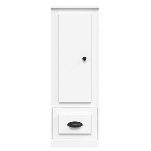 Skab 36x35,5x103,5 cm konstrueret træ hvid
