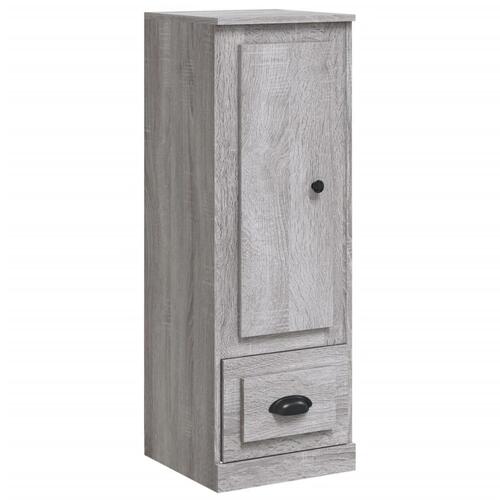 Skab 36x35,5x103,5 cm konstrueret træ grå sonoma-eg